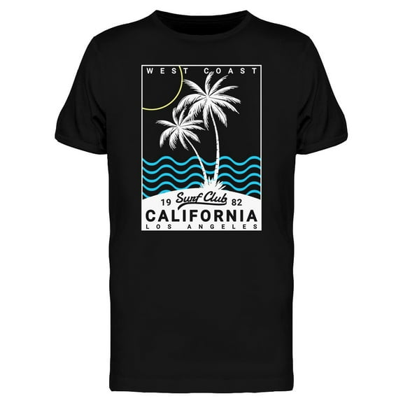 California 1982 Surf Club T-Shirt Men -Image by Shutterstock, Male XX-Large