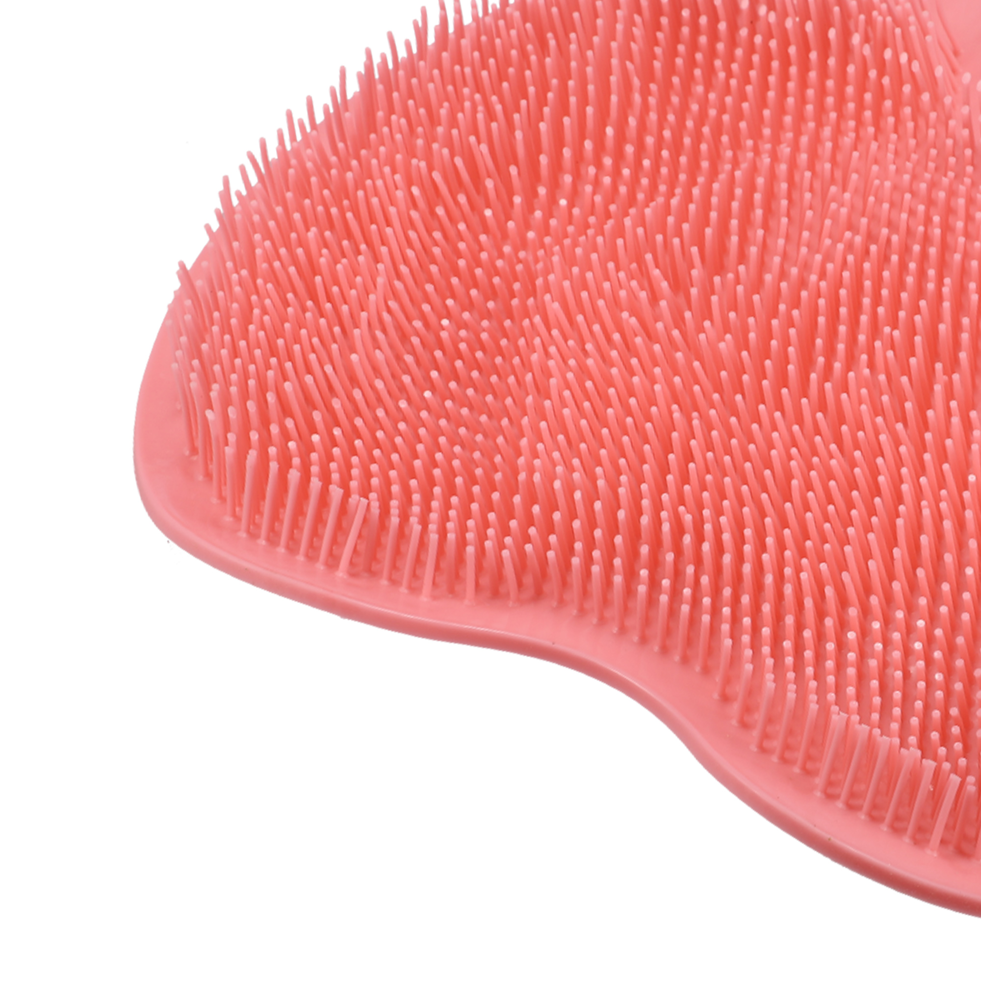 Unique Bargains Foot Clean Massager Scrubber with Suction Cups 11.81"x9.84" Pink