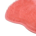 thumbnail image 6 of Unique Bargains Foot Massager Scrubber Shower Foot Clean Massager Scrubber with Suction Cups 11.81"x8.85" Pink, 6 of 6