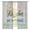Ash Gray, Blue, Pink, White, variant on Colorful Spoon Knife Kitchen Sheer Curtains 63 Inches Long, Rustic Grey Wooden Light Filtering Window Curtains for Living Room/Bedroom, Rod Pocket Voile Sheer Curtain Drapes, 52"W x 63"L, 2 Panels