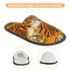 thumbnail image 3 of Fotbe Tiger Pantuflas Peludas para Mujer con Estampado, Zapatillas de Peluche, Zapatos de Invierno para Casa, Uso Interior y Exterior-Large, 3 of 8