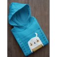 thumbnail image 3 of Funny Ghost In Mummy Costume Hoodie Toddler -Image by Shutterstock,  2 Toddler, 3 of 4
