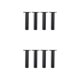 thumbnail image 4 of Patas para muebles Eigraketly de metal Trigon Type3 NO3 4 Uds, 4 of 6