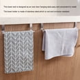 thumbnail image 4 of Colgador de toallas Naiovety soporte decorativo impermeable estilo Simple L, 4 of 6
