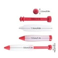 thumbnail image 2 of Binmer 2pc Fudge Cake Pen Icing Writing Baking Decoration DIY Tool, 2 of 3