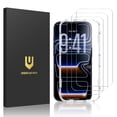 thumbnail image 3 of UNBREAKcable for iPhone 17 Pro Screen Protector, 3 Pack 9H Anti‑Scratch Tempered Glass Screen Protector, Alignment Frame, Case Friendly, 3 of 10