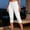 White, variant on PWPSG Womens High-Waist Straight-Leg Denim Capri Pants with Button-Waistband and Washed-Finish, Classic Denim for street style outfits Yellow S
