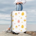 thumbnail image 3 of Lsque Funny Chicken Printed Luggage Cover, Travel Luggage Protector,Scratch and Dirt Resistant, Fits 18-32 Inch Luggage - Medium, 3 of 9