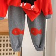 thumbnail image 4 of CAUYDYBoys Pajamas 2-Piece Set Animals Print Long Sleeve Cotton Stretch Breathable & Soft Snug Fit Sleepwear for Kids(L101-Red,9-10 Y), 4 of 5