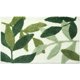 thumbnail image 1 of Alfombrilla de baño, absorbente de agua, suave, de goma, antideslizante, lavable a máquina, con hojas verdes, decorativa, 1 of 5