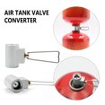 thumbnail image 3 of Eigraketly Camping Stove Portable Flat Cylinder Refill Outdoor Traveling Conversion Hiking Burner Converter Filling Equipment Adapter Type3 NO3, 3 of 6