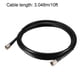 thumbnail image 4 of Cable Coaxial RG8 / U con Conectores Macho Pl-259 para radio CB / Ham 3.048m / 10ft, 4 of 4