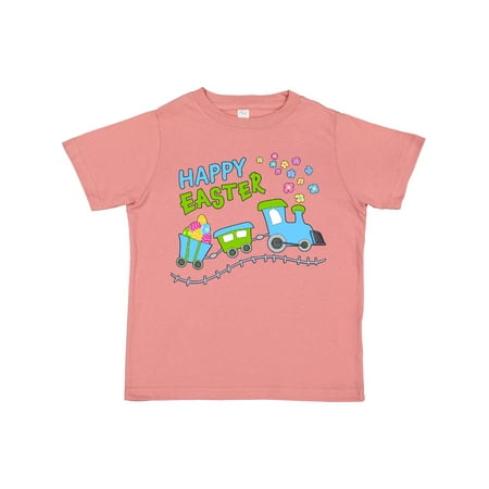 

Inktastic Happy Easter Train Gift Toddler Boy or Toddler Girl T-Shirt