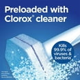 thumbnail image 4 of Clorox ToiletWand Disinfecting Refills, Disposable Wand Heads - Rainforest Rush - 10 ct, 4 of 5