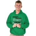 thumbnail image 4 of Funny Worlds Greatest Father Farter Men's Big & Tall Graphic Hoodie Brisco Brands 4X, 4 of 5
