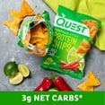 thumbnail image 3 of Quest Nutrition Tortilla Style Protein Chips, Chili Lime (12 Count), 3 of 4