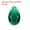 Dark Green, variant on Uxcell K9 Crystal Pendants Teardrop Beads, 10 Pack 38mm Chandelier Prisms Parts Hanging Beads DIY Lamp Dark Green