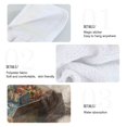 thumbnail image 5 of Wobogo Santa Claus Hand Towel Set of 2 Absorbent for Kitchen and Bathroom With Velcro Hanging Loop 18.2×14in, 5 of 7