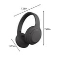 thumbnail image 3 of Adaptive Active Noise Cancelling Headphones Driven by 6 Mics, Super Foldable Design, 60H Lossless Audio, Ultra-Fast Charging, Hi-Res Wireless Audio, Comfortable Fit, 3 of 7
