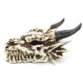 thumbnail image 5 of Myths and Fantasy Smoking Nostrils and Eyes Bone Skeletal Skeleton Dragon Skull Incense Aroma Burner Figurine Home Aromatherapy Decorative For Dragon Lovers Game of Thrones Enthusiasts, 5 of 7
