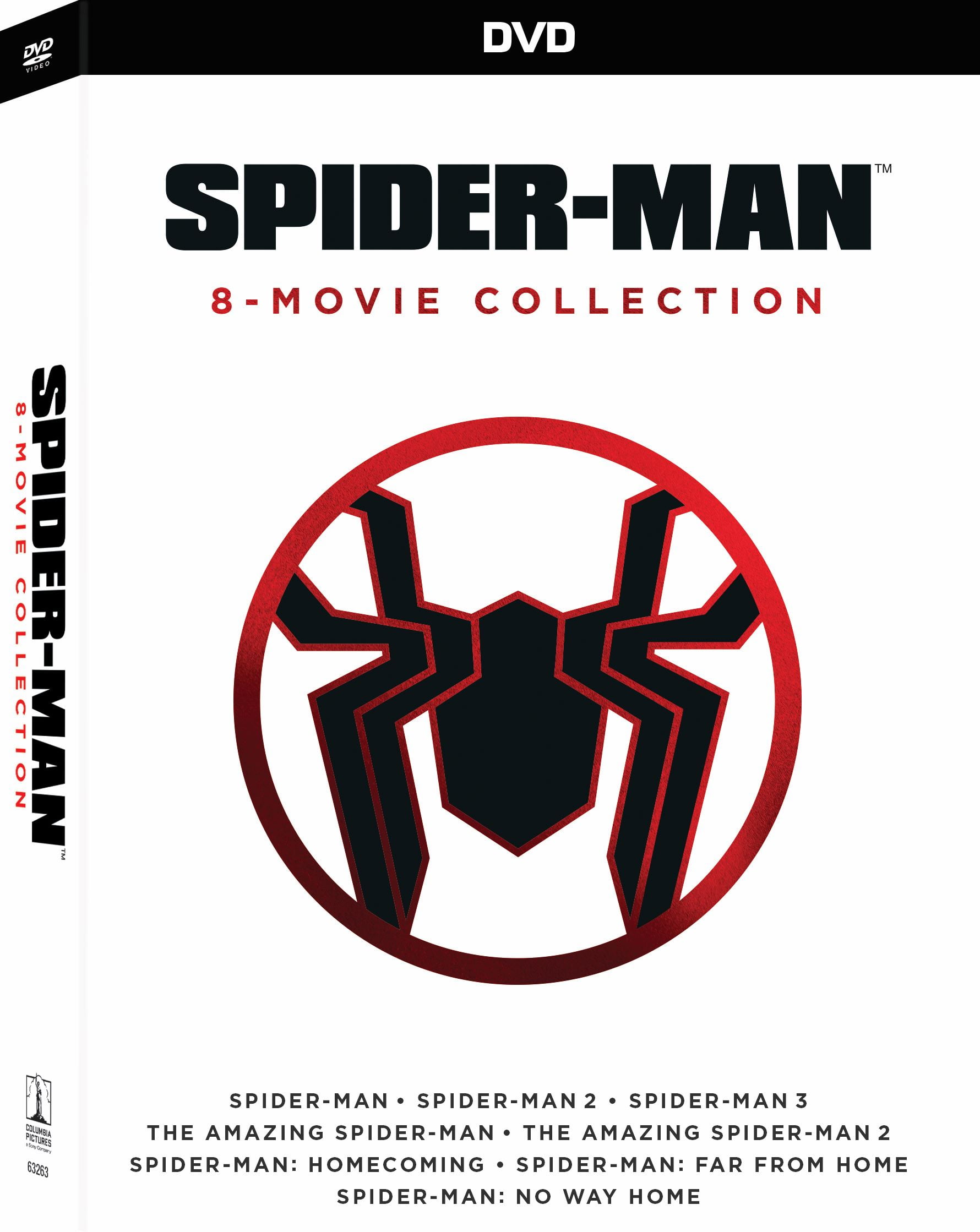 Walmart Exclusive: Tom Holland Spider-Man 8 Movie Collection