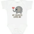 thumbnail image 3 of Inktastic My Abuelita Loves Me Grandchild Boys or Girls Baby Bodysuit, 3 of 5