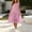 01 Pink, variant on Summer Cotton Midi Dresses for Women Casual Sleeveless Smocked A-Line Tiered Flowy Tank Dress