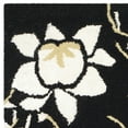 thumbnail image 4 of SAFAVIEH Bella Marin Floral Wool Area Rug, Black/Multi, 4' x 6', 4 of 5