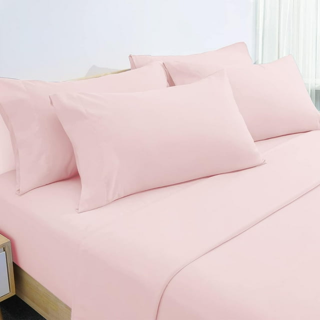 Piece Terracotta Bed Sheets Set Extra Soft Brushed Microfiber Bedding Rust Sheets Deep Pocket Wrinkle & Fade (Queen Burnt Orange)