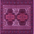 thumbnail image 1 of Ahgly Company Indoor Square Persian Pink Traditional Area Rugs, 6' Square, 1 of 4