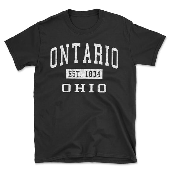 Ontario Ohio Classic Established Men's Cotton T-Shirt