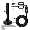 thumbnail image 2 of Antena HD Omnidireccional para TV Digital | Uso Interior/Exterior, Base Imantada | TVANT-STICK, 2 of 6