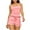 Pink, variant on XuJwPNcy Pajamas Sets for Women Ribbed Knit Lounge Sets Soft Sleeveless Cami Top with Shorts Pjs Casual Sleepwear Set
