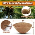 thumbnail image 2 of 2Pcs/4Pcs/6Pcs Coco Liners for Planters, Round Hanging Basket Liners, Coconut Fiber Liners for Planters Flowers Garden, 2 of 6