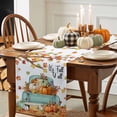 thumbnail image 3 of Thanksgiving Table Runner, Autumn Thanksgiving Kitchen Dining Table Decoration for Home Party Decor 13x70 Inches, 3 of 9