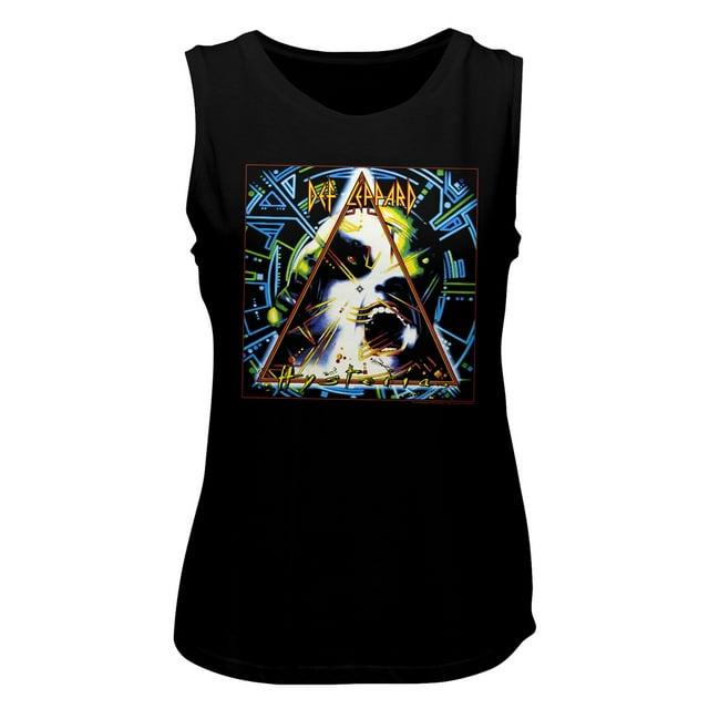 Def Leppard Hysteria Black Women's Muscle Tank Top T-Shirt