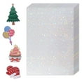 thumbnail image 2 of 36 Hojas de Papel Adhesivo Holográfico, Hojas Laminadas Holográficas, Hojas de Pegatinas de Vinilo Transparente, 11,7 X 8,3 Pulgadas (Estrella), 2 of 5