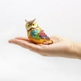 thumbnail image 2 of Vintage Jewelry Box Small Enamel Hinged Trinket Box Owl Shape Jewelry Storage Box Jewelry Holder Earrings Ring Box for for Women Girls Wedding Birthday Gift, 2 of 6