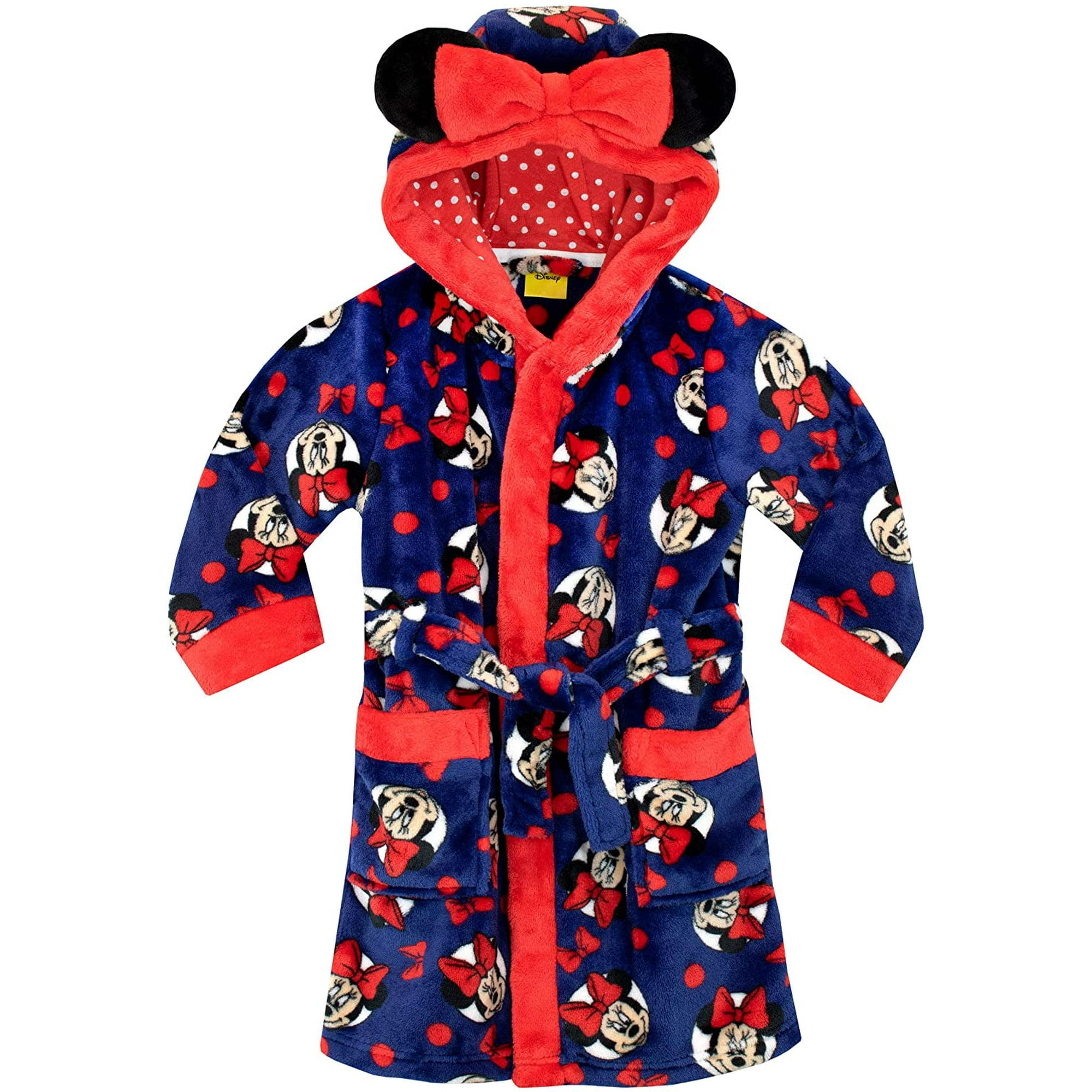 Yeater Girls Minnie Mouse Robe
