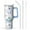 Light-blue, variant on Double Wall 40oz Autumn Tumbler - Non-Sweat Design with Handle & Straw | Maple Leaves Thanksgiving Coffee Cup Travel Mug