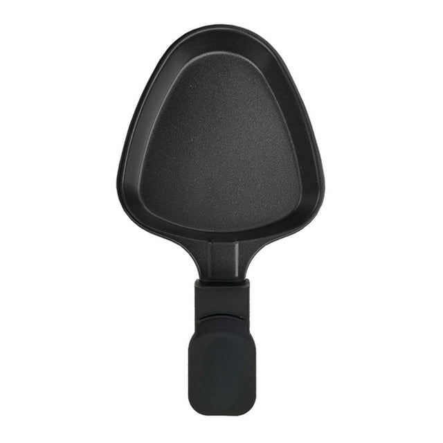 Visland Poêle-Gril Mini pour Raclettes, Plaque de Gril Enduite Antiadhésive, Forme Carrée Triangulaire, Accessoires pour Faire Fondre le Fromage