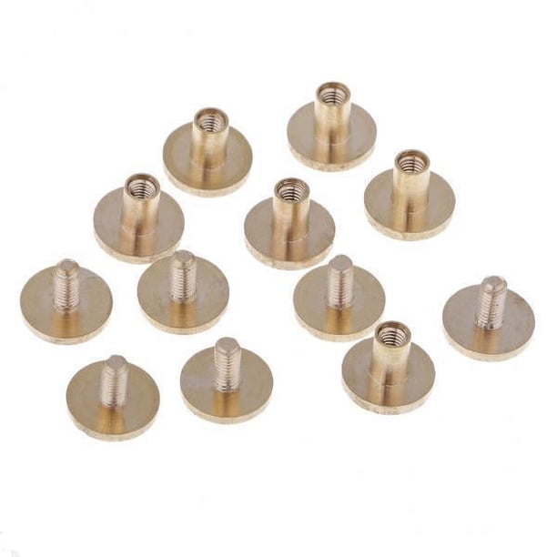 Conjunto de 5x6 Piezas de Metal Dorado, Accesorio para Manualidades, Diseño Exclusivo