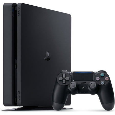 Restored Sony PlayStation 4 Slim 1TB Gaming Console, Black, CUH-2115B (Refurbished)