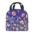 thumbnail image 2 of Wildflower Lunch Box Portable Lnsulation Multifunctional Lunch Bag For Office Work Picnic Unisex, 2 of 6