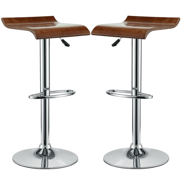 Hawthorne Tabouret de Bar Réglable Collection en Chêne (Lot de 2)