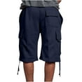 thumbnail image 3 of Akafmk Summer Cargo Shorts for Men Casual Work Shorts Relaxed Loose Fitting Outdoor Hiking Fishing Shorts with Multi Pockets, Sizes S-3XL, 3 of 4