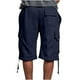 thumbnail image 3 of pstuiky Pantalones cortos de entrenamiento para hombre, Pantalones cortos de verano para hombre, informales y cómodos, con bolsillo y cintura elástica y cordón ajustable., 3 of 6