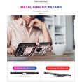 thumbnail image 6 of for Samsung Galaxy Z Flip 4 Case, Galaxy Z Flip 3 Case with Hinge Protection and 360°Rotate Ring Magnetic Kickstand Heavy Duty Protective Case for Samsung Galaxy Z Flip 3/4 Phone (Rose Gold), 6 of 15