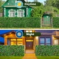 thumbnail image 3 of Expandable Fence with Solar Light String Stretchable Foliage Privacy Fence Faux Ivy Fence Panel Backdrop Decor for Garden Balcony Patio Backyard, 3 of 9