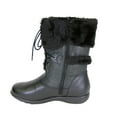 thumbnail image 3 of PEERAGE Carly Women's Wide Width Leather Mid-Calf Boots with Zipper, 3 of 5